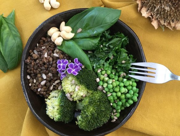 Assiette santé de légumes